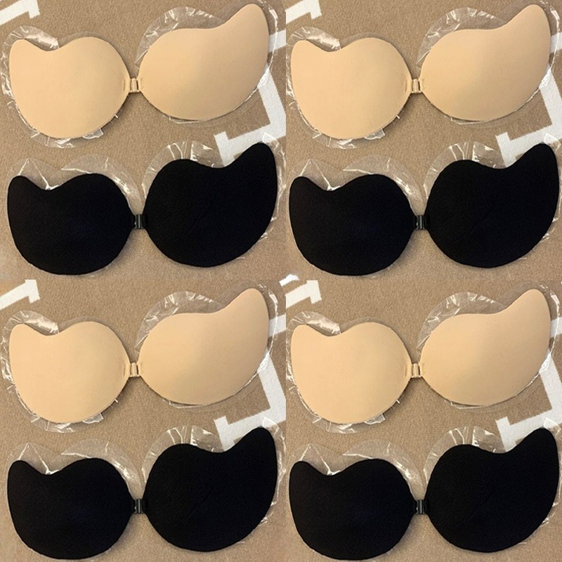 Push Up Bra Silicone - 1/2 Pares de Sutiã Invisível Push
