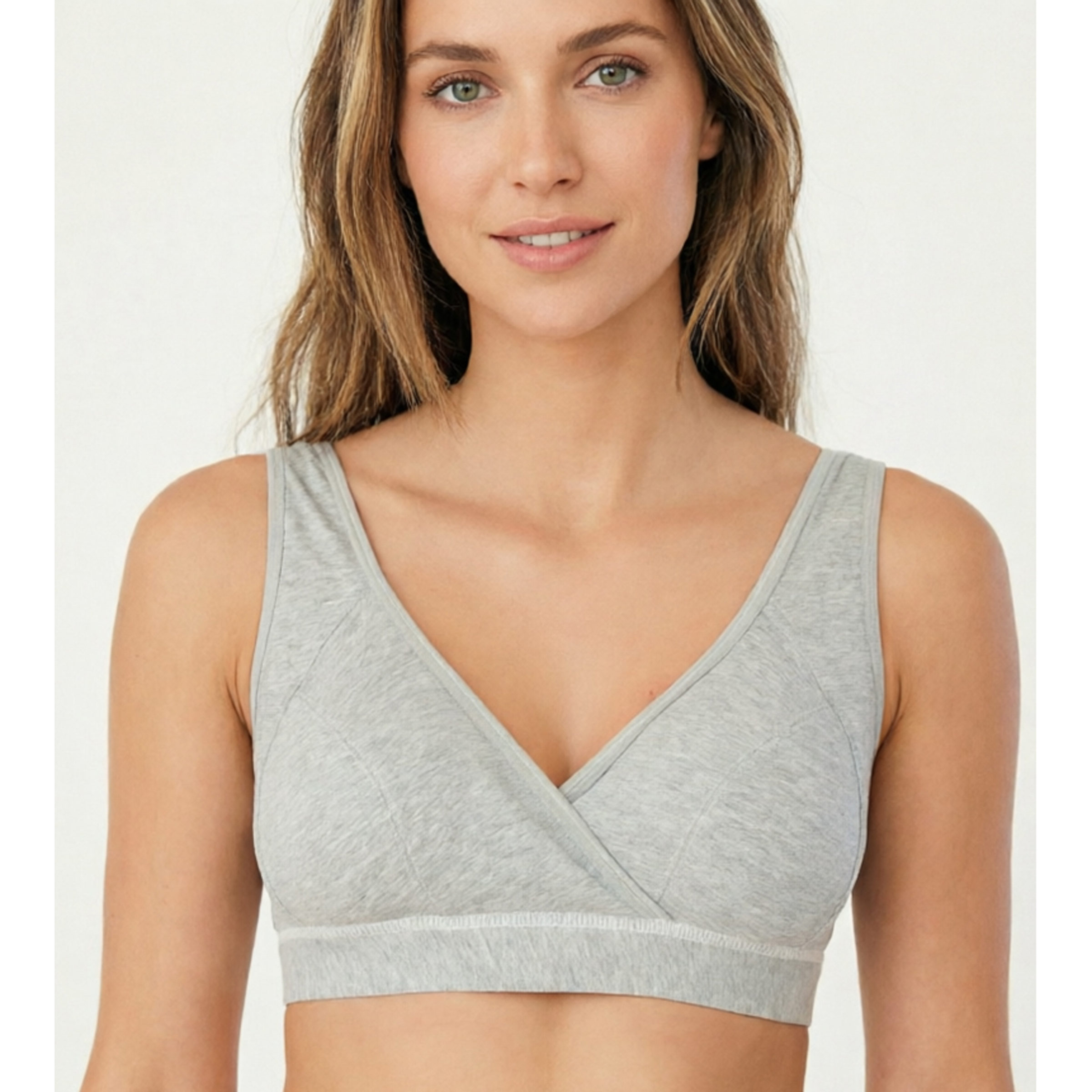Nursing Bra Clip - Sutiã de Amamentação Confortável Sem Fio,