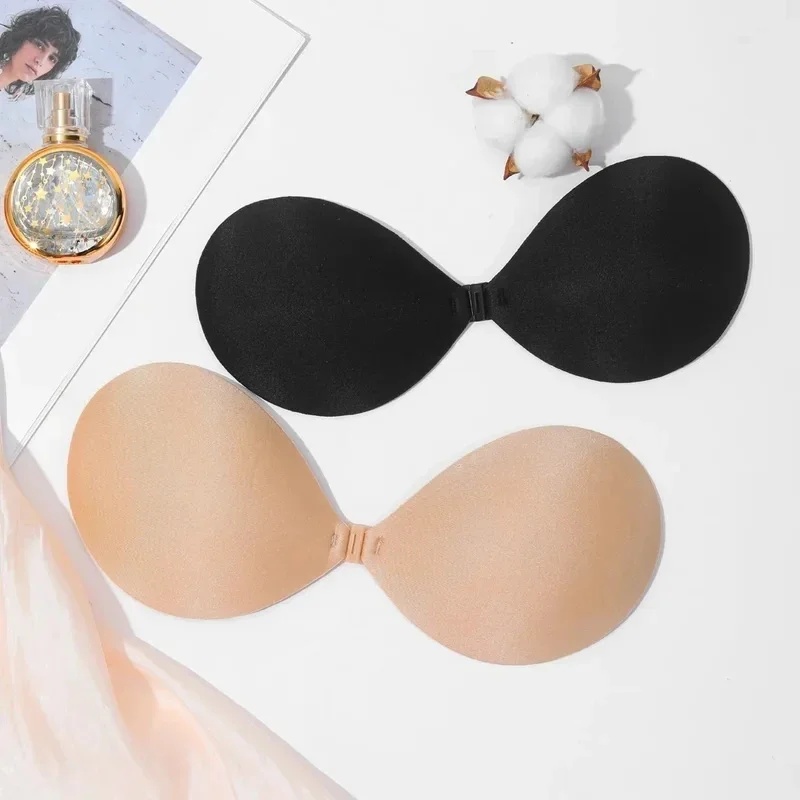 Backless Bra Sticky - 1/2/4 peças Sutiã Feminino Invisível Push
