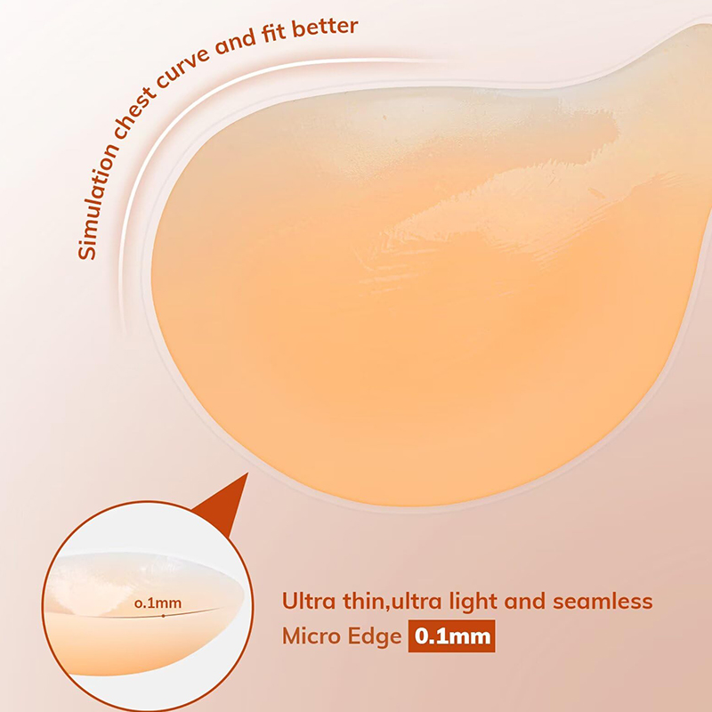 1/2 pares de sutiã pegajoso fe - Backless Bra Sticky avaliação e preço