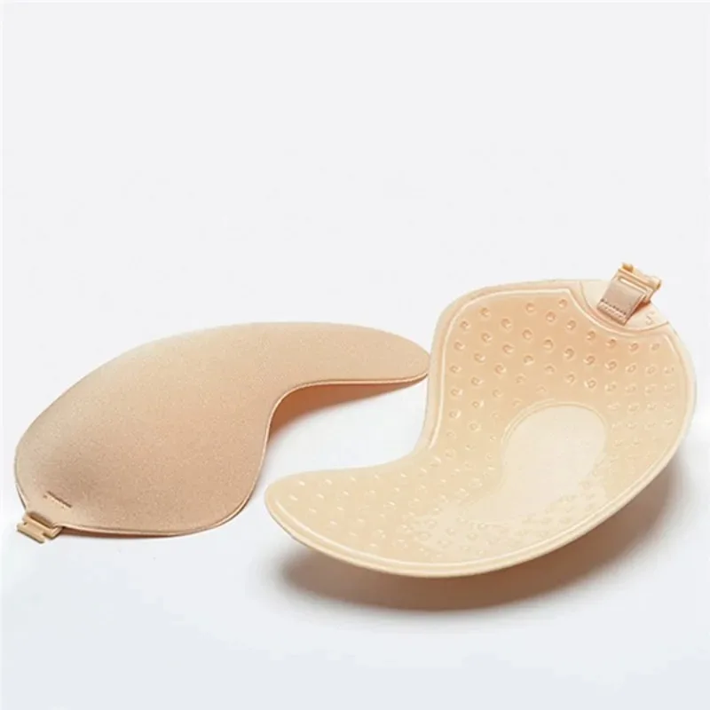 1/2pc invisível push up sutiã  - Push Up Bra Silicone avaliação e preço