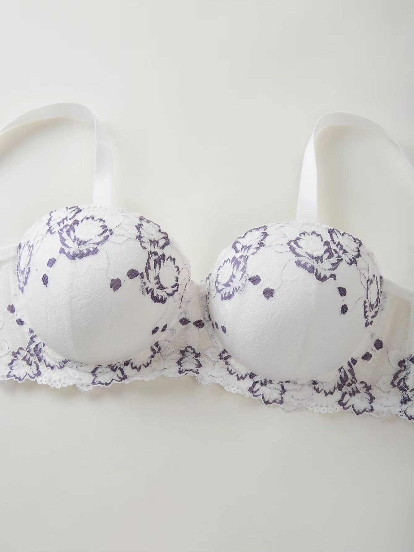 Sutiã Plus Size com Renda e Bo - Minimizer Bra Women avaliação e preço