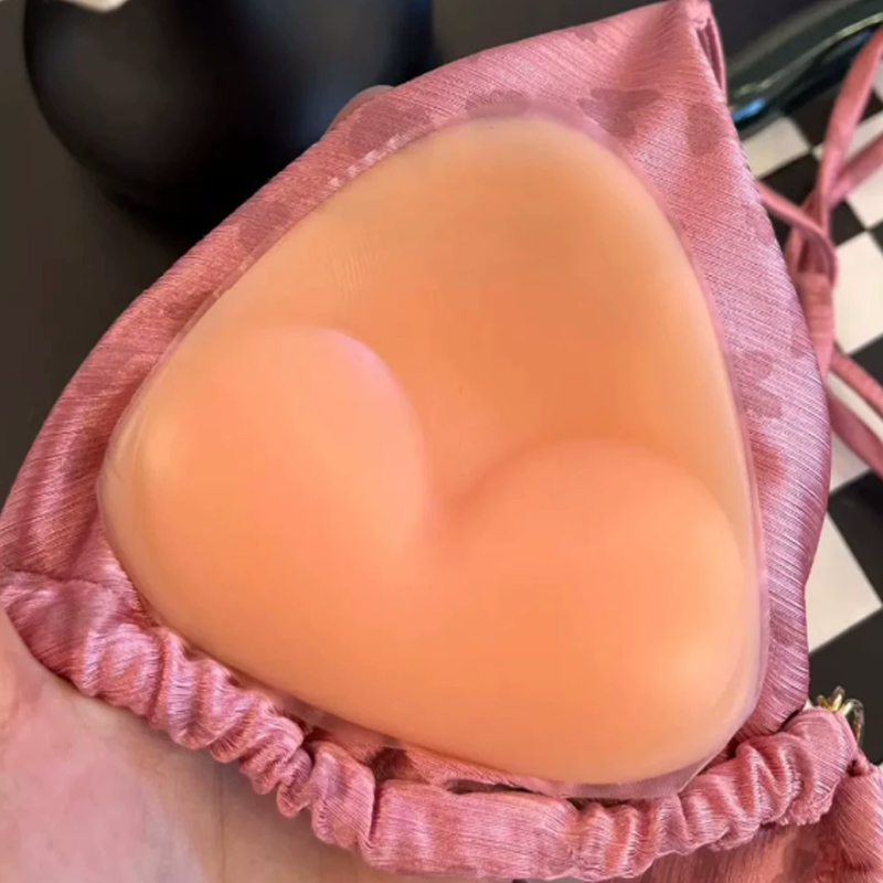 Mulheres push up sutiã inserçõ - Push Up Bra Silicone avaliação e preço
