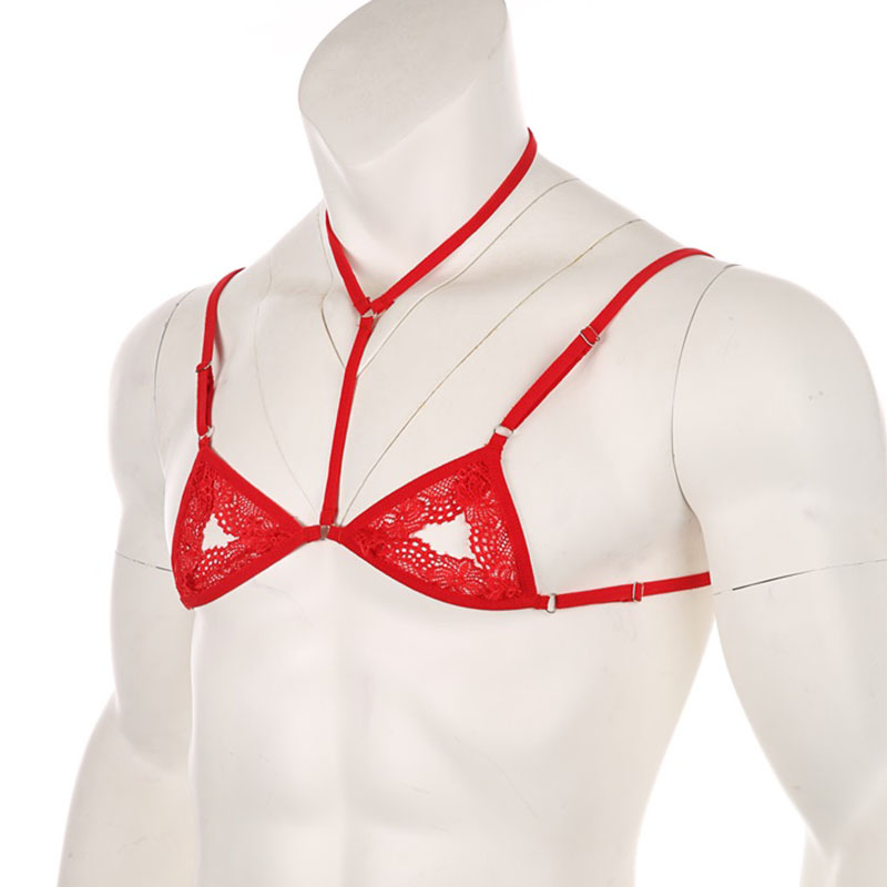 Sutiã Aberto Sexy de Renda com - Lace Bralette Set avaliação e preço