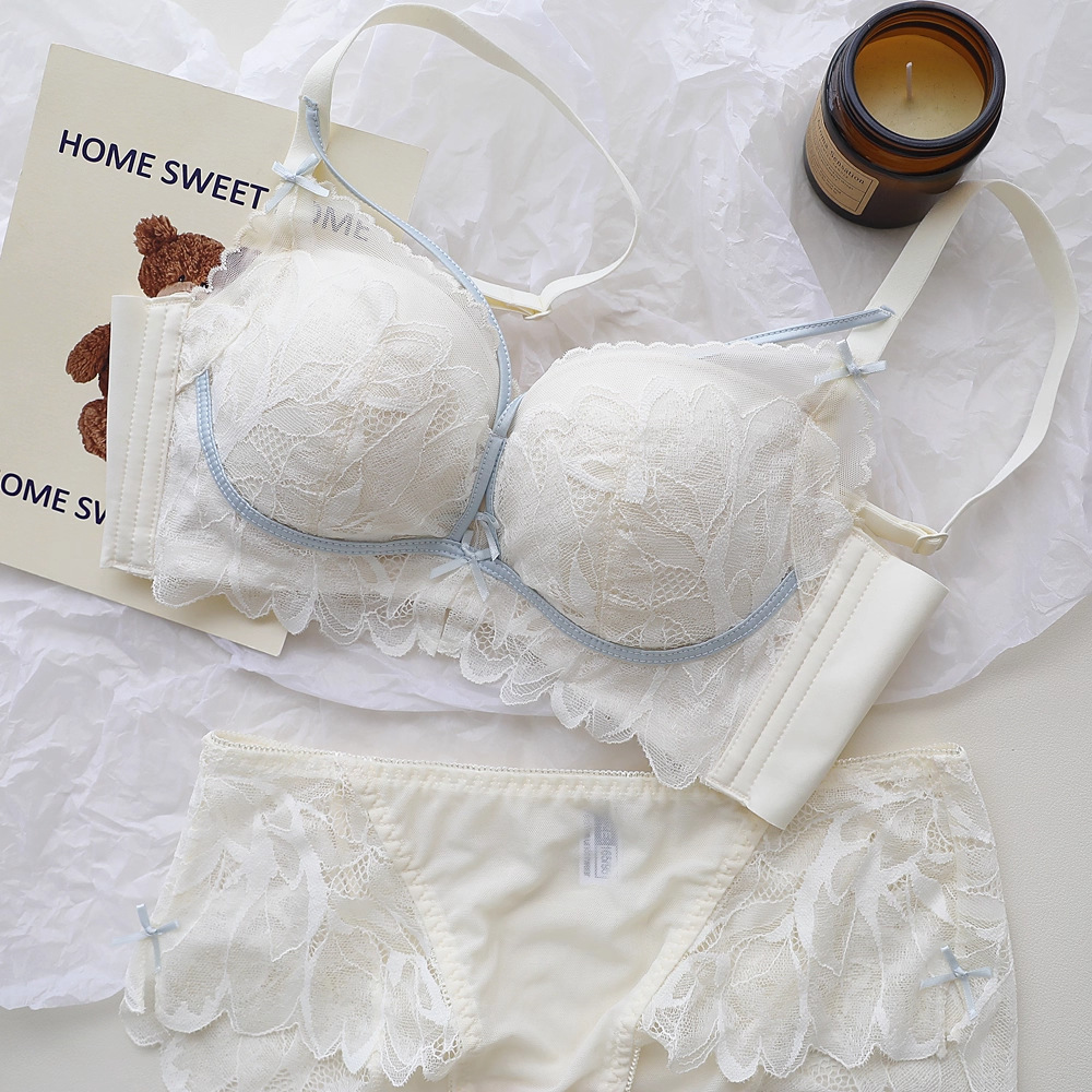 Lingerie francesa de jardim co - Underwire Bra Padded avaliação e preço