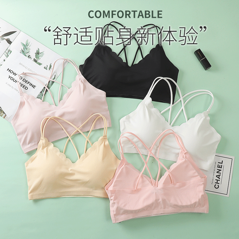 3D Sexy Lingerie Seamless Espo - Lace Bralette Set avaliação e preço